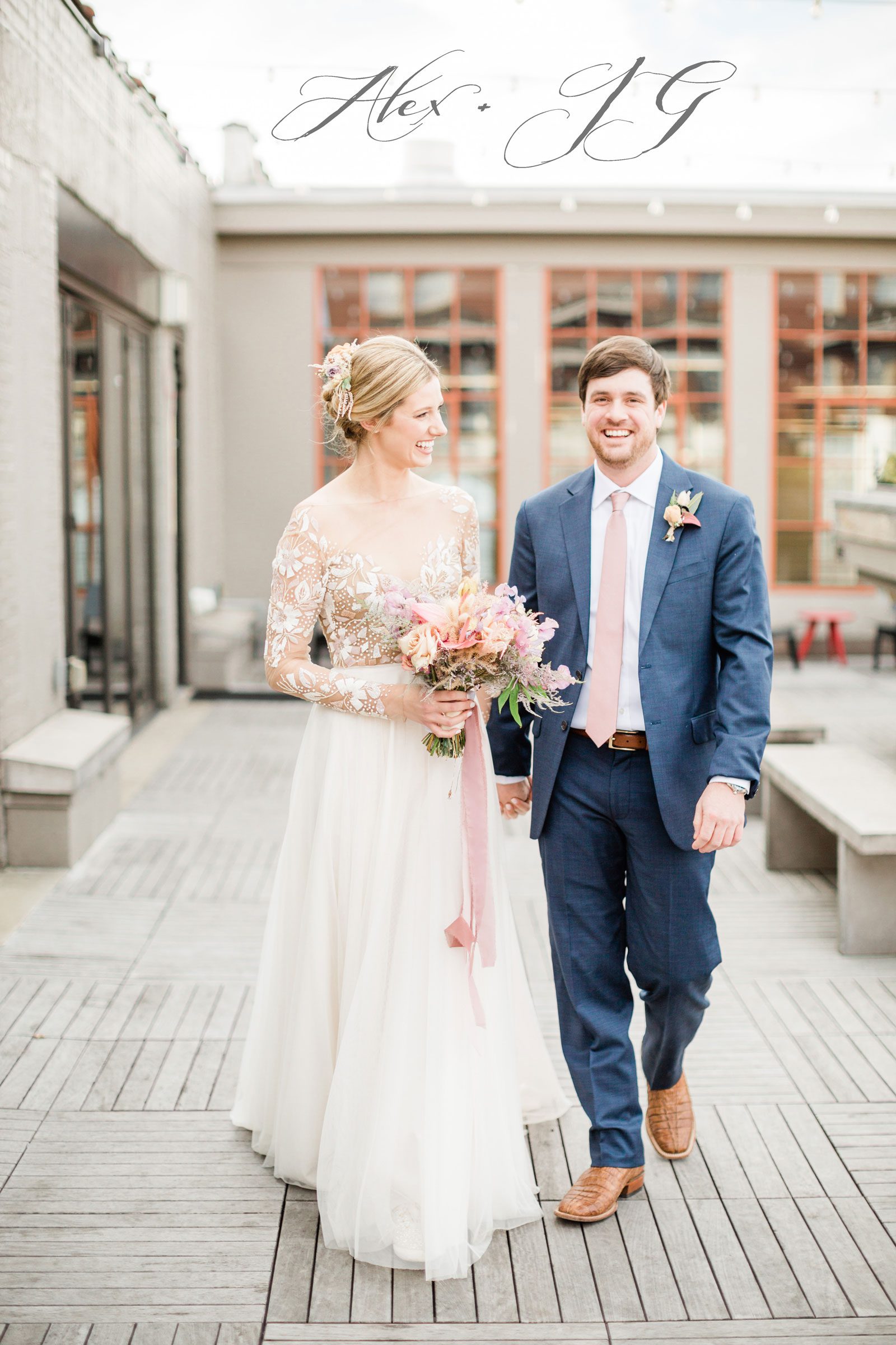AlexJGWEDDINGPREVIEW-23 Southern Meets Modern at this Old Dominick Distillery Memphis Wedding