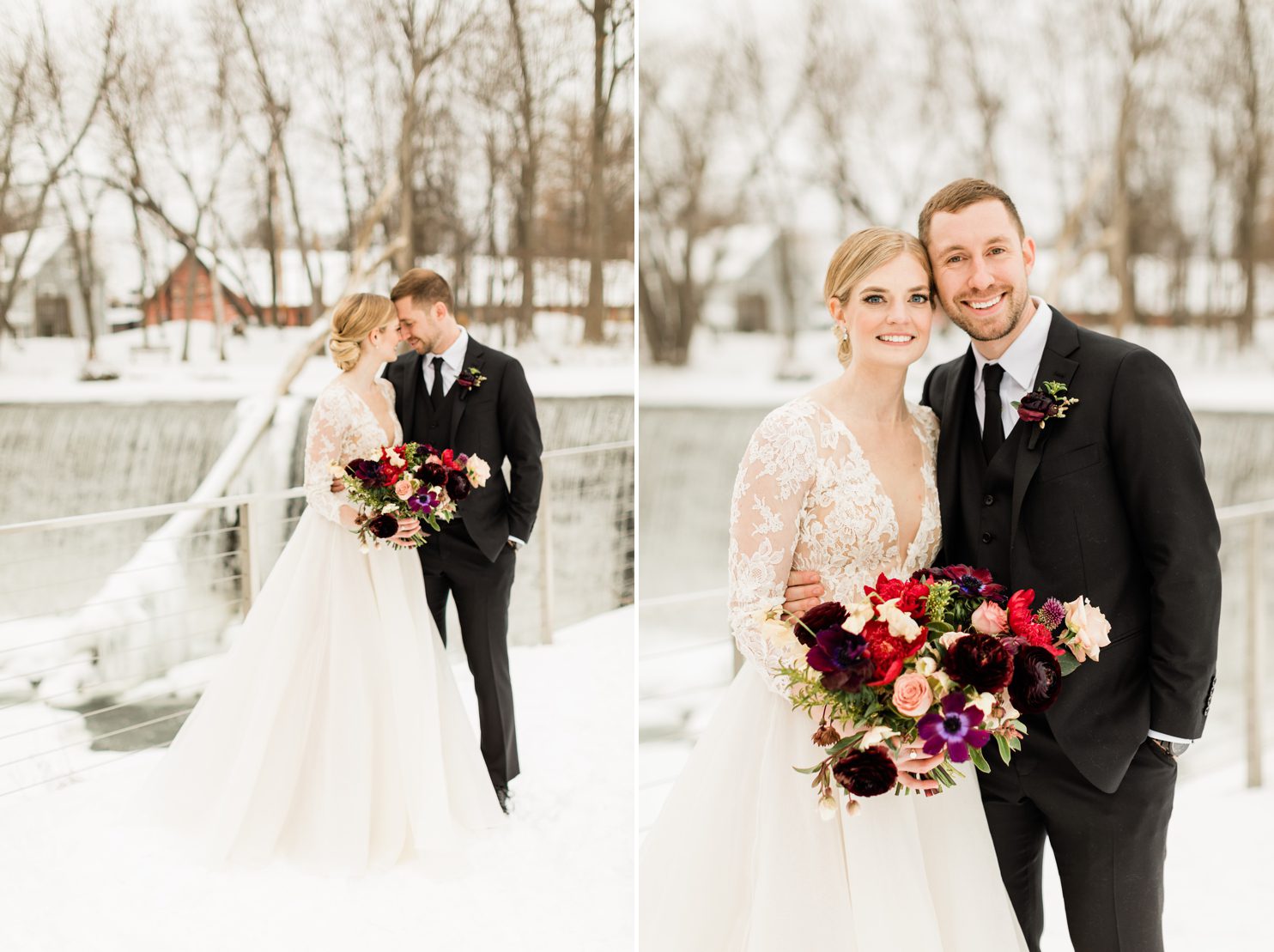 winter-nashville-wedding-photographer_0015 A Modern, Snowy Winter Wedding